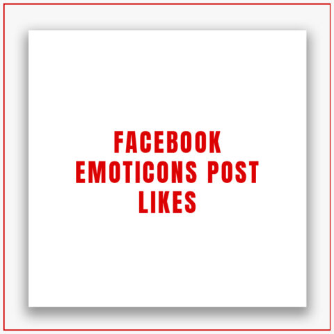 Facebook Emoticons Post Likes