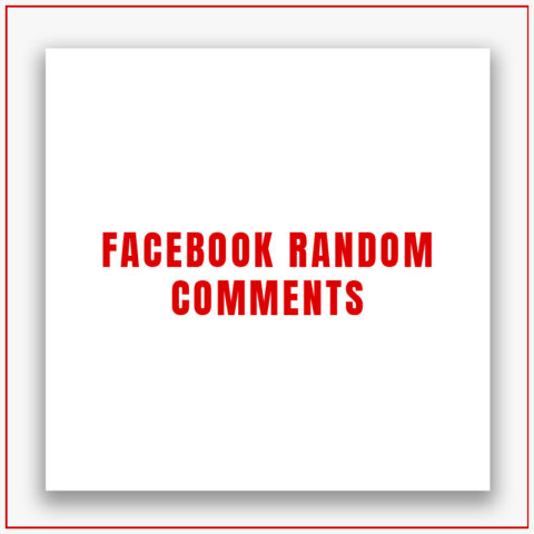 Facebook Random Comments