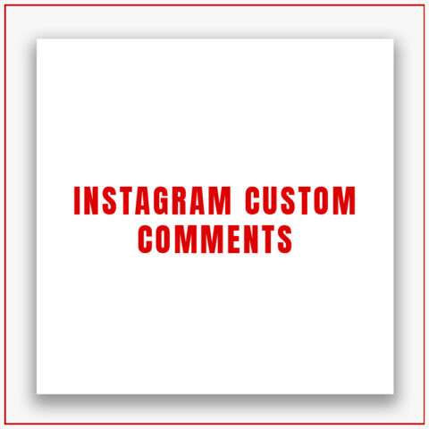 Instagram Custom Comments