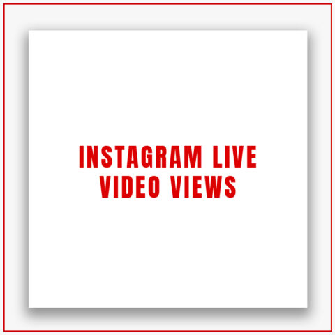 Instagram Live Video Views