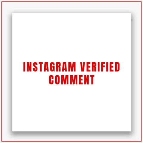 Instagram Verified comment