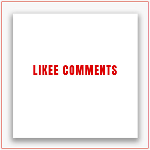 Likee Comments