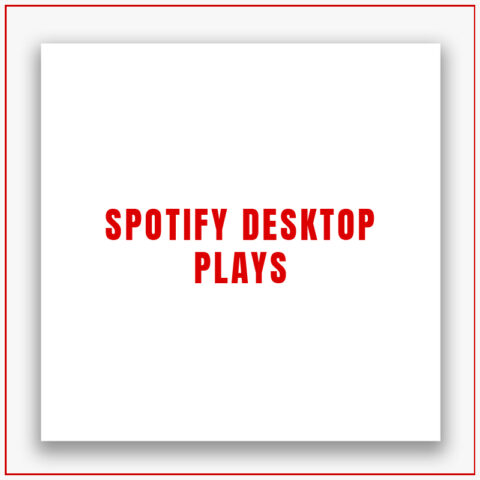 Spotify Desktop Plays