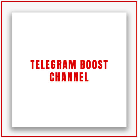 Telegram Boost Channel