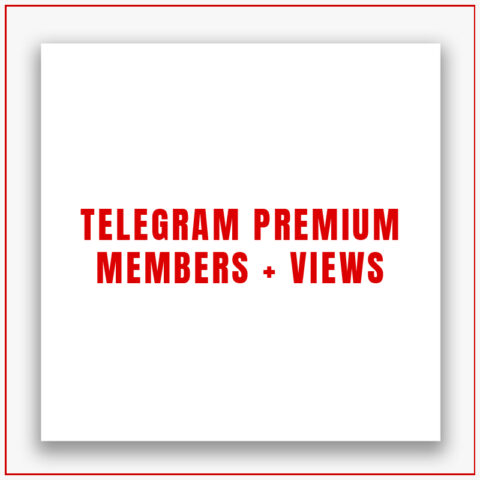 Telegram Premium Members + Views