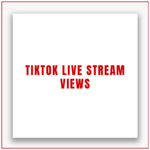 Tiktok Live Stream Views
