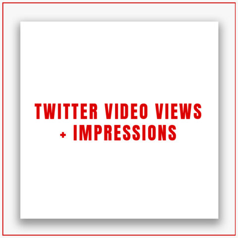 Twitter Video Views + Impressions